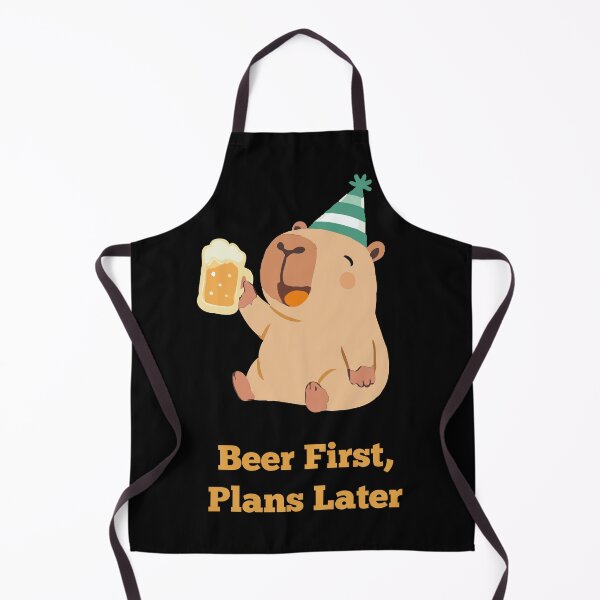 Item preview, Capybara Lager: Beer Lovers Happy Hour Capybara designed and sold by RedStreamStudio.