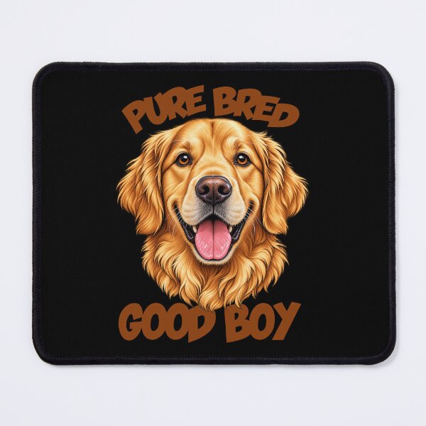 Item preview, Golden Retriever Dog - Pure Bred Good Boy – Cute Dog Lover Design designed and sold by getpressedshirt.