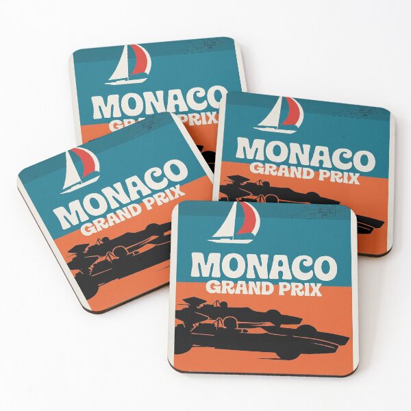 Item preview, Monaco Grand Prix 1970 Retro Minimalist Racing Art by MNS designed and sold by parnoandgank.