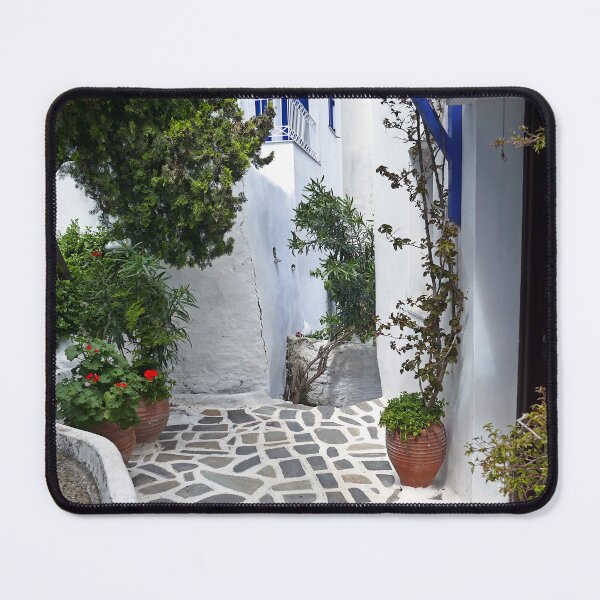 Item preview, Pretty back alley in Skiathos Town designed and sold by paulboizot.