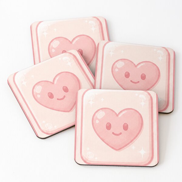 Item preview, Kawaii Pink Heart Healing Bandage designed and sold by nobodyspecific.