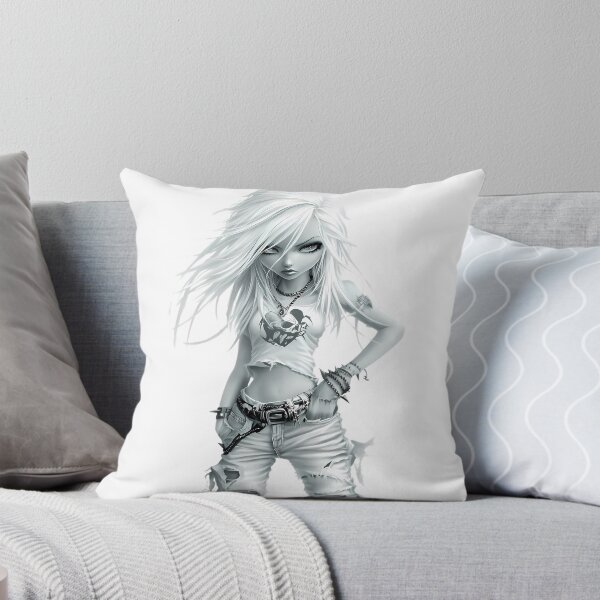 Item preview, Metalhead Girl Rock Spirit designed and sold by Retro Whimsy.