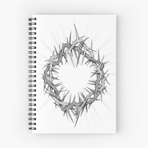 Item preview, A Crown Of Thorns With Heart designed and sold by amidst-no-whale.