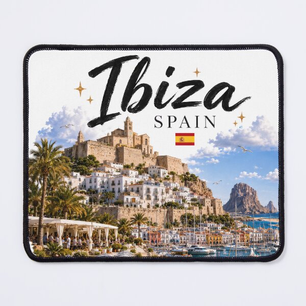 Item preview, Ibiza Spain Vintage Travel Poster Art designed and sold by CHC.