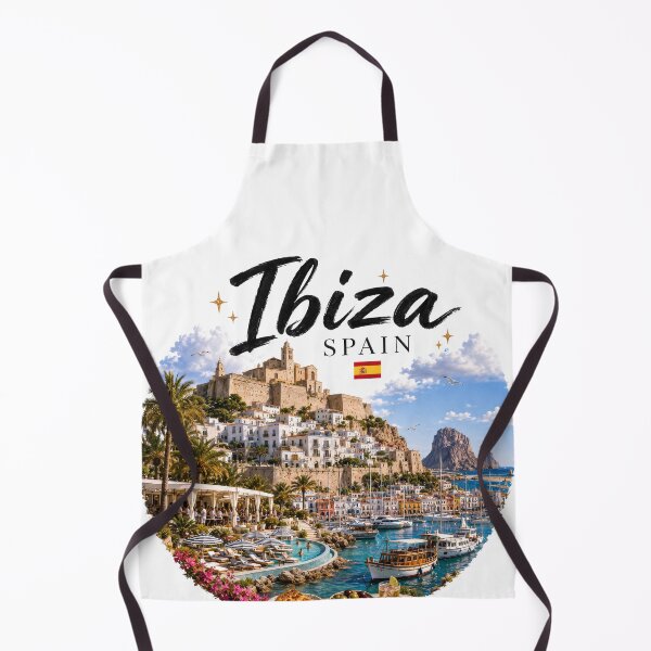Item preview, Ibiza Spain Vintage Travel Poster Art designed and sold by CHC.