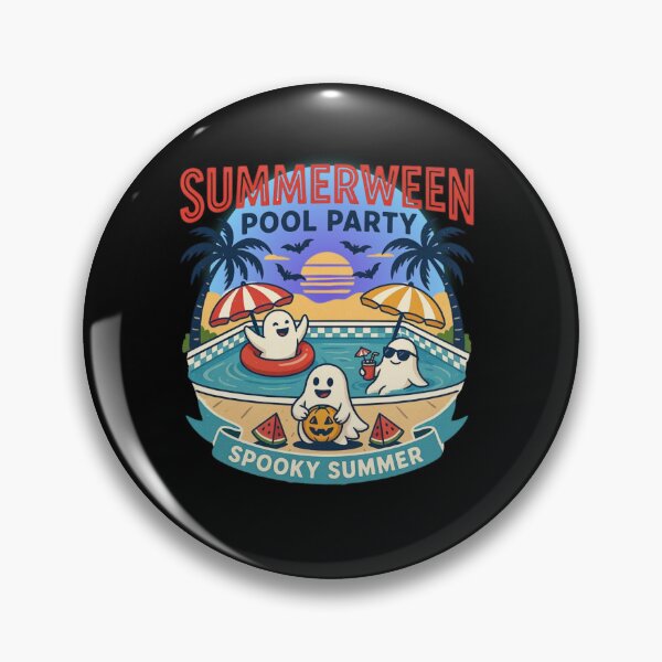 Item preview, Summerween Funny Spooky Summer Halloween Beach Vacation designed and sold by DarkRelicStudio.