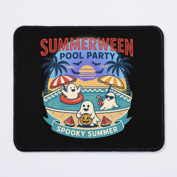Item preview, Summerween Funny Spooky Summer Halloween Beach Vacation designed and sold by DarkRelicStudio.