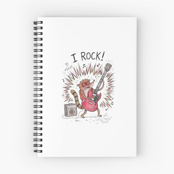 Item preview, Rigby Playing Electric Guitar I Rock Regular Show Fan Art designed and sold by FreakToons.