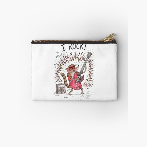 Item preview, Rigby Playing Electric Guitar I Rock Regular Show Fan Art designed and sold by FreakToons.