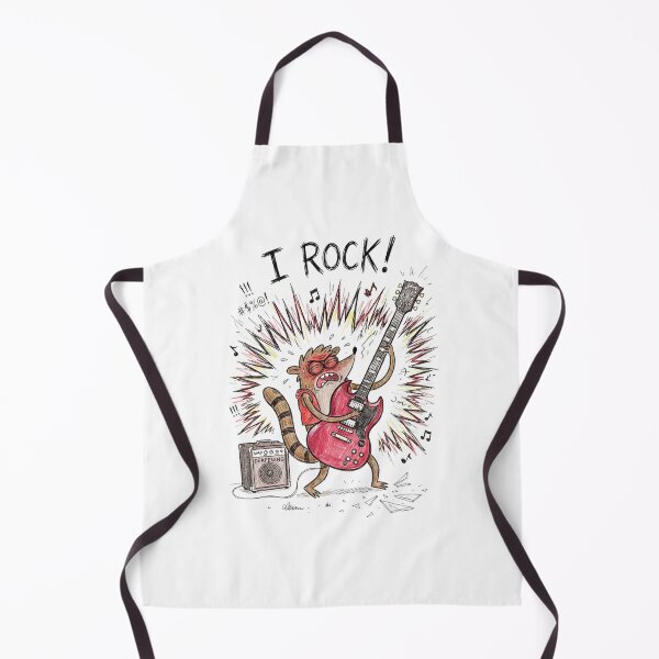 Item preview, Rigby Playing Electric Guitar I Rock Regular Show Fan Art designed and sold by FreakToons.