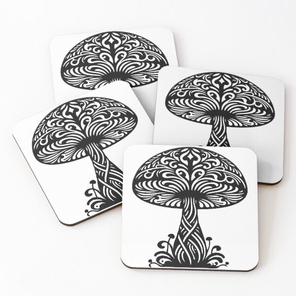 Item preview, Psychedelic Mushroom designed and sold by ViaARTfactory.