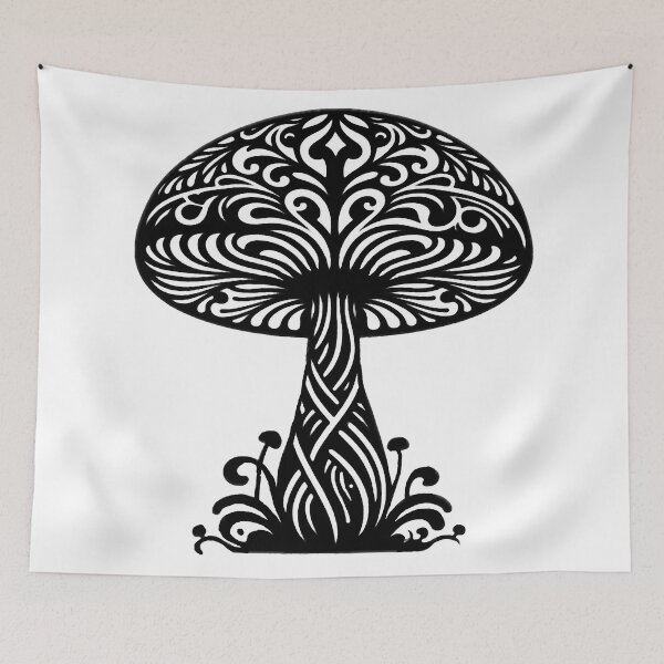 Item preview, Psychedelic Mushroom designed and sold by ViaARTfactory.