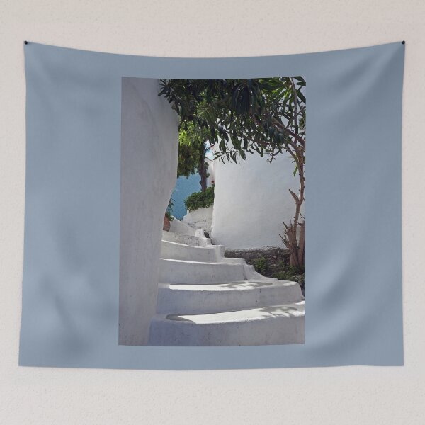 Item preview, Back street steps, Skiathos Town designed and sold by paulboizot.