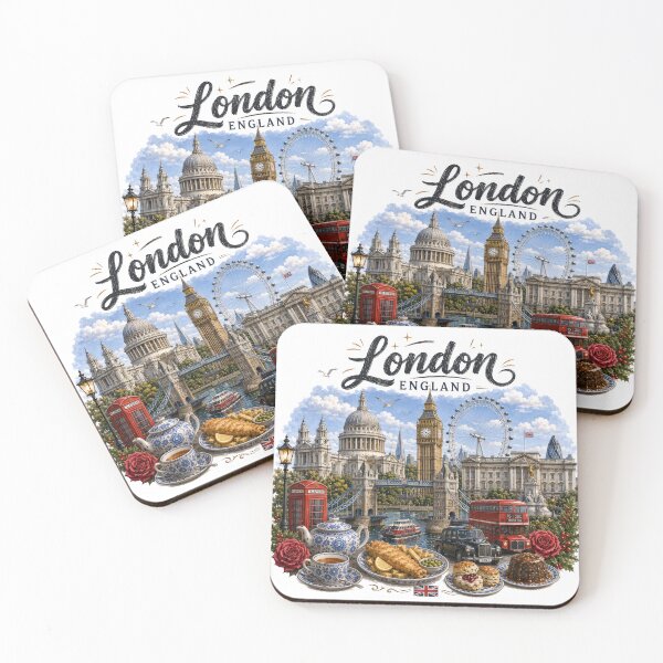 Item preview, London England Vintage Travel Poster Art designed and sold by CHC.