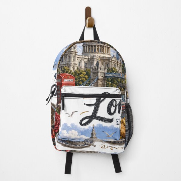 Item preview, London England Vintage Travel Poster Art designed and sold by CHC.