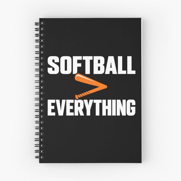 Item preview, Softball Greater Than Everything Funny Softball Quote designed and sold by ByDanielDesigns.