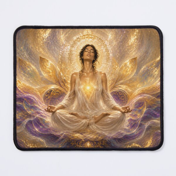 Item preview, Divine Feminine Lotus Meditation designed and sold by aurelixagency.