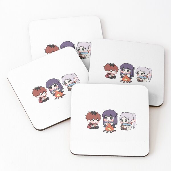Item preview, Mages & Vanguard — Frieren, Fern, and Stark Journey Kawaii designed and sold by TheStickLab.
