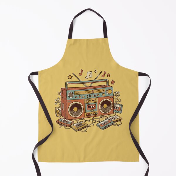 Item preview, Retro Boombox Cassette Tape Sticker | Vintage 80s Music Ghetto Blaster Floral Nostalgic Illustration Art designed and sold by cannsuh.