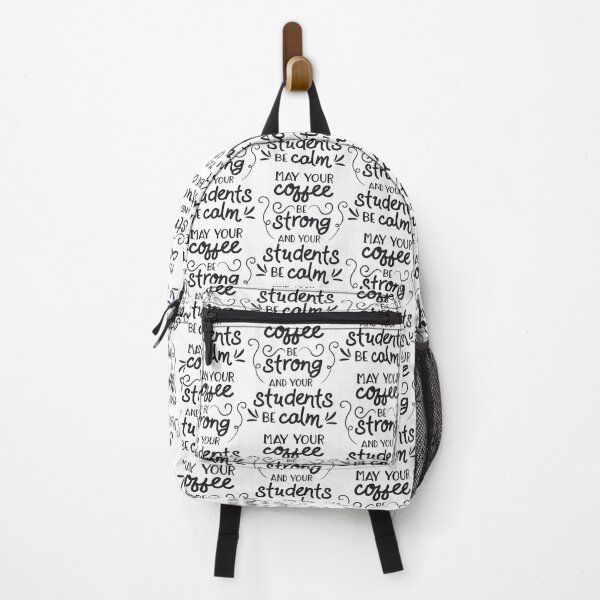 Item preview, May Your Coffee Be Strong And Your Students Be Calm LIMITED EDITION designed and sold by BorranivmaStudi.