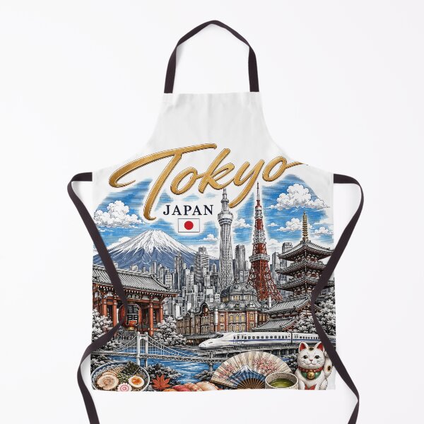 Item preview, Tokyo Japan Vintage Travel Poster Art designed and sold by CHC.