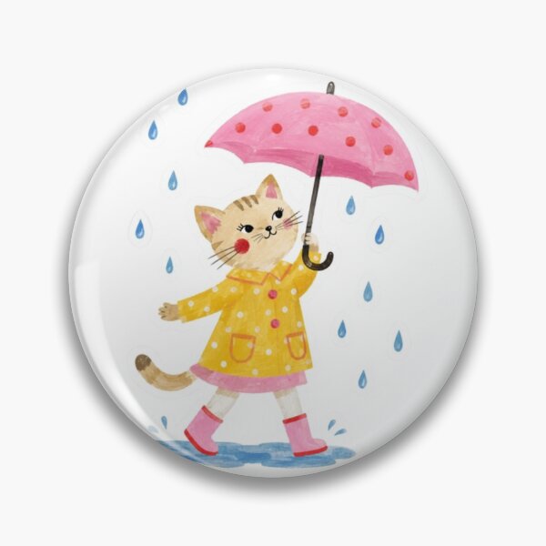 Item preview, Cat Walking In The Rain designed and sold by Snurly.