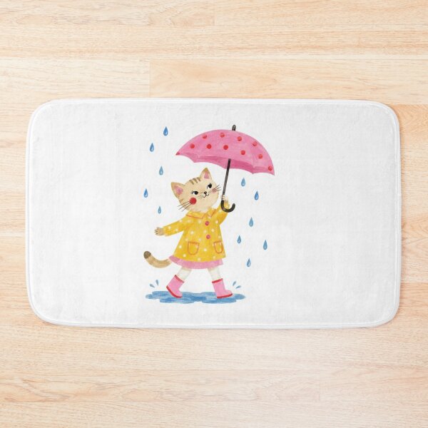 Item preview, Cat Walking In The Rain designed and sold by Snurly.