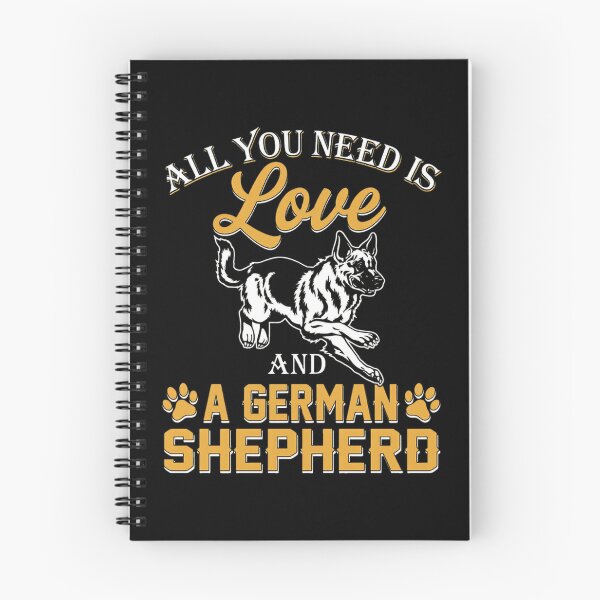 Item preview, All You Need Is Love And A German Shepherd – Loyal Dog Lover Humor designed and sold by Star3NowForMe.