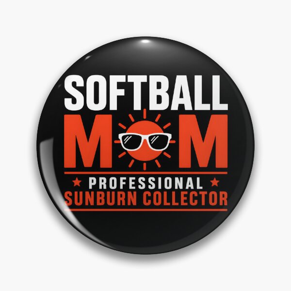 Item preview, Softball Mom Professional Sunburn Collector Funny Softball designed and sold by ByDanielDesigns.