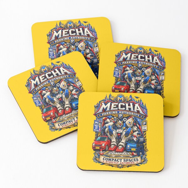 Item preview, Mecha Parking Authority Anime Parody designed and sold by Spectrum House Designs.