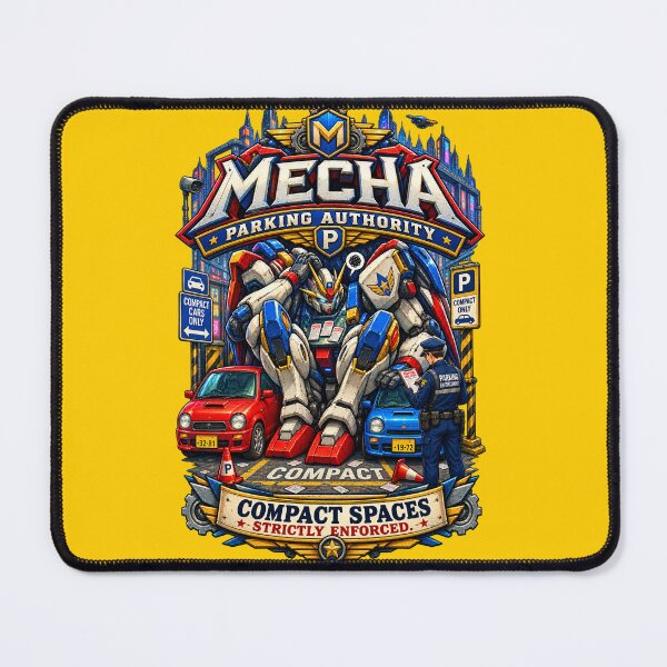 Item preview, Mecha Parking Authority Anime Parody designed and sold by Spectrum House Designs.