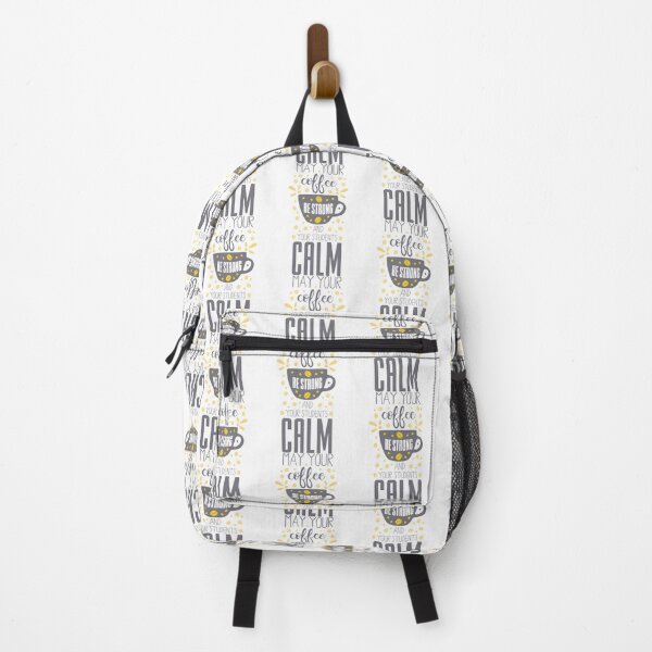 Item preview, Strong Coffee, Calm Students: Teacher Life Quote LIMITED EDITION designed and sold by BorranivmaStudi.