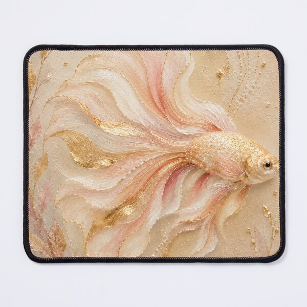 Item preview, Golden Pink Betta Fish designed and sold by aurelixagency.
