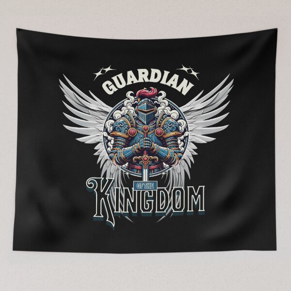 Item preview, Guardian of the Kingdom Christian Knight Angel Warrior designed and sold by Sachie's Studio.