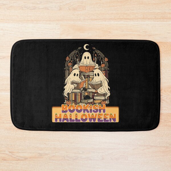 Item preview, Halloween Bookish Cozy Autumn Funny Ghosts Books Collection designed and sold by DarkRelicStudio.