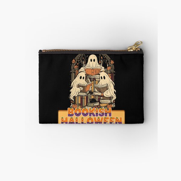 Item preview, Halloween Bookish Cozy Autumn Funny Ghosts Books Collection designed and sold by DarkRelicStudio.