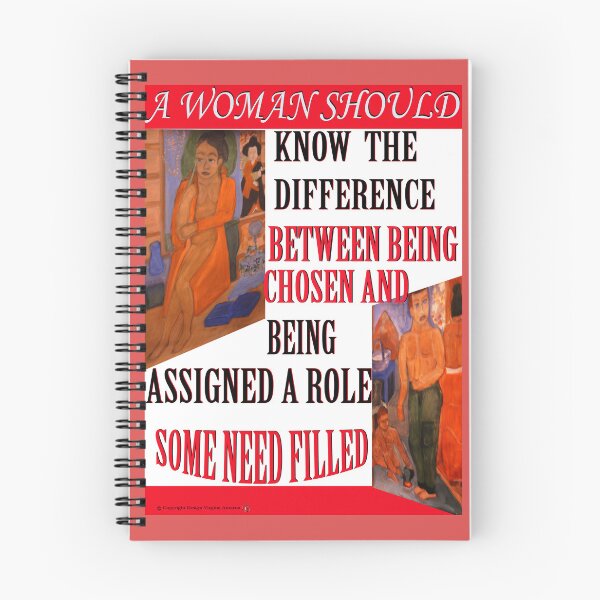 Item preview, "A WOMEN SHOULD KNOW THE DIFFERENCE" no.16 designed and sold by VAVibrationArt.