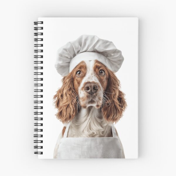 Item preview, Welsh Springer Spaniel Chef Dog Funny Cooking Apron Hat designed and sold by LazyOwlStore.