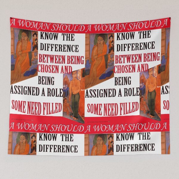 Item preview, "A WOMEN SHOULD KNOW THE DIFFERENCE" no.16 designed and sold by VAVibrationArt.