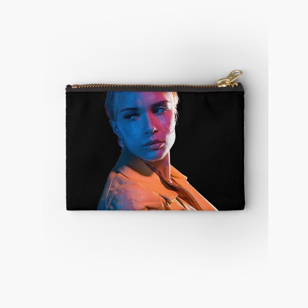 Item preview, Neon Cyberpunk Woman Portrait - Futuristic Sci-Fi Art  designed and sold by Creatby7030.