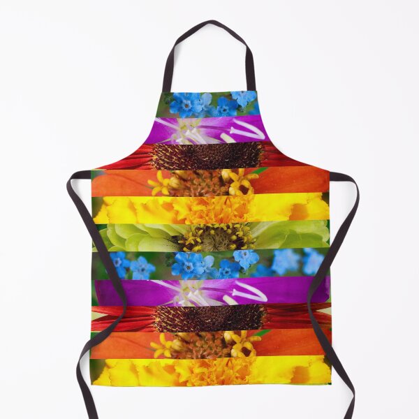 Item preview, Rainbow Floral Stripes designed and sold by PhotoArtbyGrace.