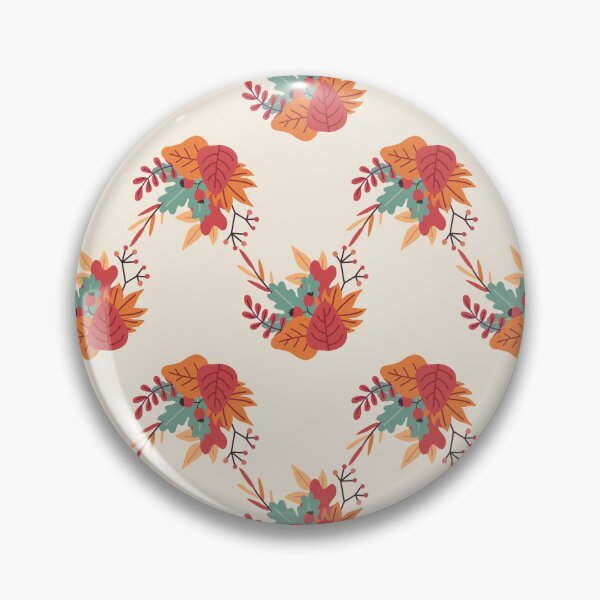 Item preview, Autumn Red and Green, Orange Leaves Seamless Pattern – Fall Botanical Leaf Design designed and sold by BigDigital.