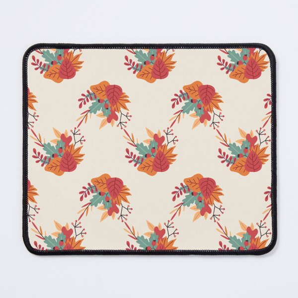 Item preview, Autumn Red and Green, Orange Leaves Seamless Pattern – Fall Botanical Leaf Design designed and sold by BigDigital.