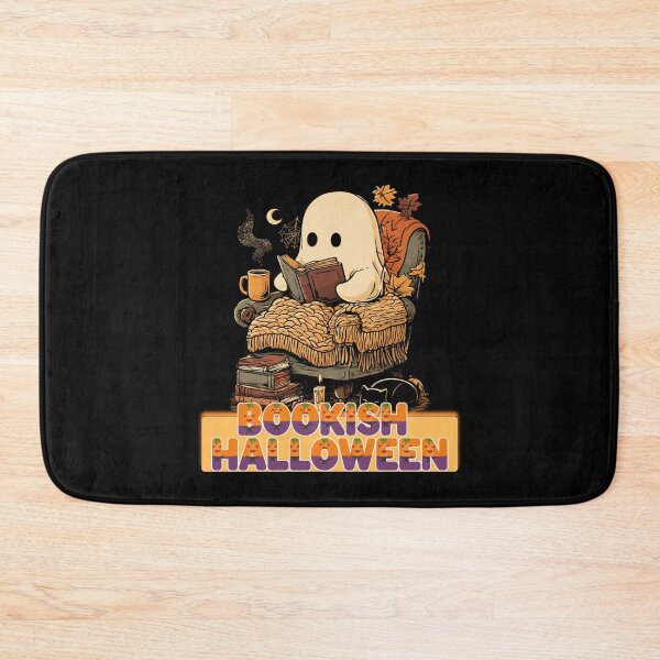 Item preview, Halloween Bookish Cozy Autumn Funny Ghosts Books Collection designed and sold by DarkRelicStudio.