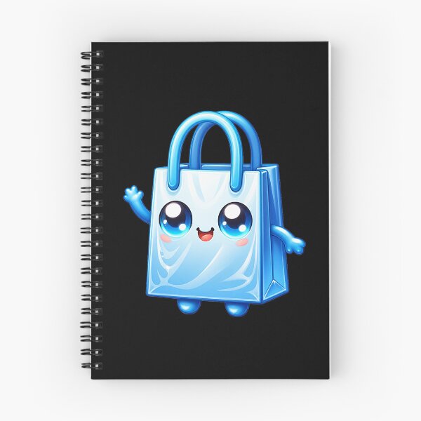 Item preview, Cute Kawaii Shopping Bag Character - 3D Mascot Design  designed and sold by Creatby7030.