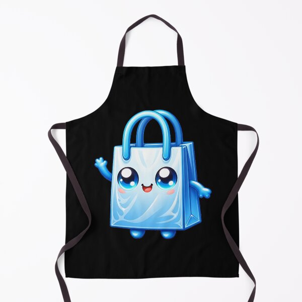 Item preview, Cute Kawaii Shopping Bag Character - 3D Mascot Design designed and sold by Creatby7030.
