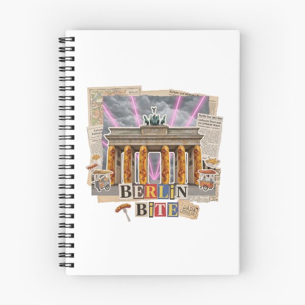 Item preview, Berlin Collage - German Food & Techno Art  designed and sold by OzzFrequency.