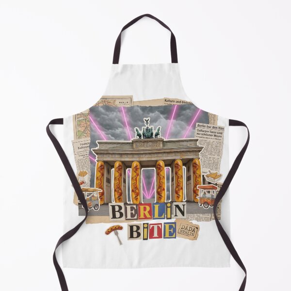 Item preview, Berlin Collage - German Food & Techno Art designed and sold by OzzFrequency.