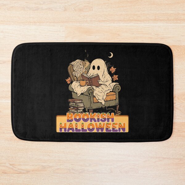 Item preview, Halloween Bookish Cozy Autumn Funny Ghosts Books Collection designed and sold by DarkRelicStudio.