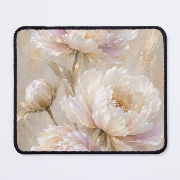 Item preview, Elegant White Peony Bouquet designed and sold by aurelixagency.